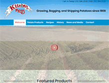 Tablet Screenshot of kitchenfarms.com